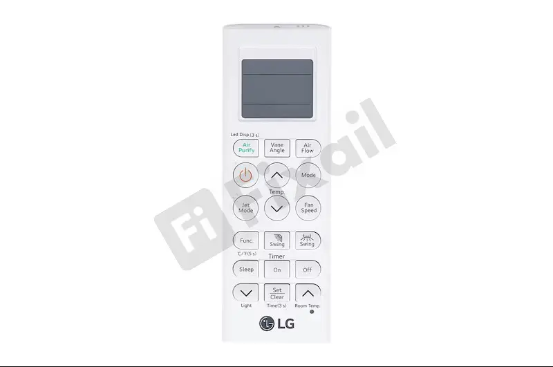 LG Air Conditioner Remote Controller Assembly